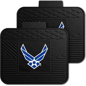 FANMATS - 16945 Fanmats Military 'Air Force' Utility Mat - 2 Piece 14"x17"