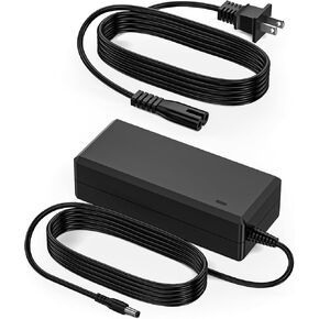 VHBW 42V Charger for Hiboy Electric Scooter Compatible with Hiboy S2 Pro/S2 Lite/S2/KS4/KS4 Pro/NEX/NEX3/ NEX5/Max/Max3/Max V2 36V Lithium-ion Battery