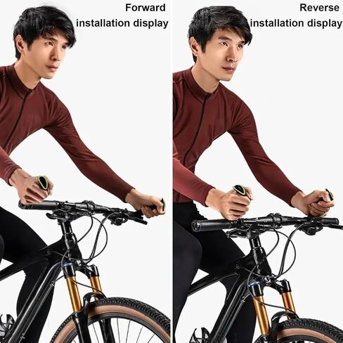 Bike Handlebar Ends Ergonomic No-Slip MTB Mountain Bike Road Cross-Country Bicycle Handlebar Extender Bar Ends Suitable for 21.8-22.8mm Handlebar (02) in Saudi Arabia
