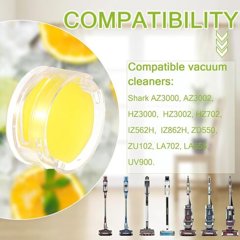 استبدال خرطوشة تحييد الرائحة لسمك القرش AZ3000 AZ3002 HZ3000 HZ3002 HZ702 IZ862H IZ562H ZD550 ZU102 LA702 استبدال القضاء على الرائحة 1541FC3000 (عبوة من 4 قطع، نكهة مختلطة) in Saudi Arabia