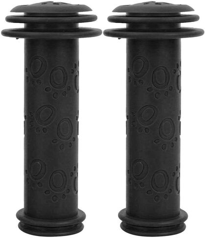 1 Pair Children Handlebar Grips High Strength Kids Bike Tricycle Sco0oter Non Skid Hand Grips(Black) in Saudi Arabia
