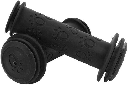 1 Pair Children Handlebar Grips High Strength Kids Bike Tricycle Sco0oter Non Skid Hand Grips(Black) in Saudi Arabia