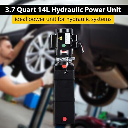 مضخة هيدروليكية سعة 3.7 جالون 220 فولت 3 HP 2950 PSI وحدة الطاقة الهيدروليكية لرفع السيارة بعمودين و4 in Saudi Arabia