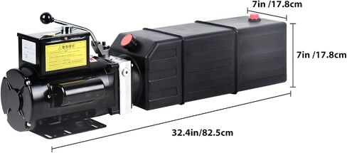 مضخة هيدروليكية سعة 3.7 جالون 220 فولت 3 HP 2950 PSI وحدة الطاقة الهيدروليكية لرفع السيارة بعمودين و4 in Saudi Arabia