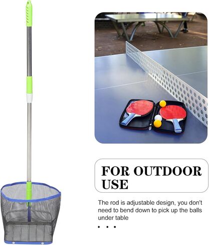 BESPORTBLE Table Tennis Ball Picker Sports Ball Collector Pong Balls Retriever Propane Gas Regulator Tennis Catcher Pong Balls Picker Golf Tools Ball Picking Tool Equipment Retractable Abs in Saudi Arabia