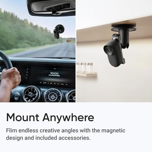 Insta360 GO 3S 128GB – Waterproof Tiny Mighty Action Camera with 4K 3840x2160 Video & 4000x3000 Photo, FlowState Stabilization, AI Editing, Action Pod| (128GB Black+Bike+Selfie Stick(Bike Bundle)) in Saudi Arabia