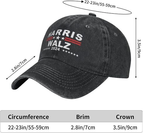 Kamala Harris 2024 Hat Kamala Harris Baseball Cap Kamala Harris for President Campaign Cap Adjustable Retro Dad Hat in Saudi Arabia