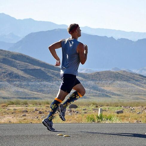 جوارب ضغط لطيفة من LEOSTEP للدورة الدموية للنساء، جوارب عالية للركبة تدعم الممرضات، الرياضة، ركوب الدراجات، المشي لمسافات طويلة، الجري in Kuwait