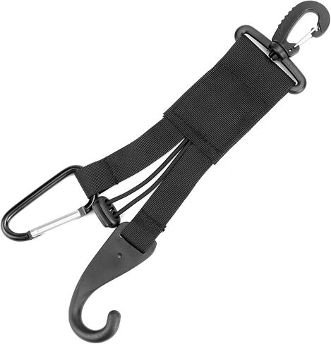QWORK Baseball Softball Gear Hanger - Dugout Organizer, 3-in-1 Multi-Purpose Hanger Helmet Hook for Baseball Bat, Helmet, Gloves Bottle Training Hiking Camping & Accessories, Pack of 5 in Saudi Arabia