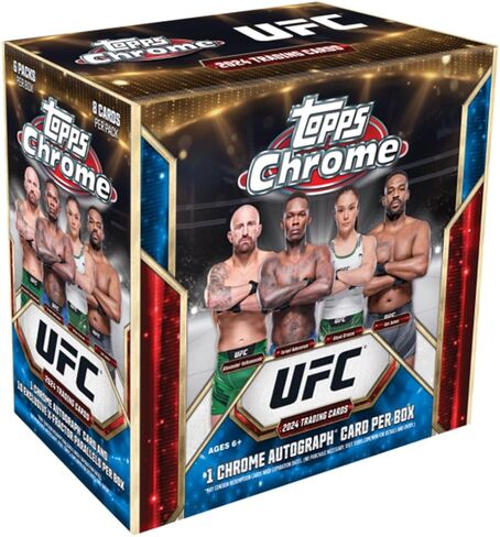 Topps UFC Chrome 2024 - Mega Box in Kuwait