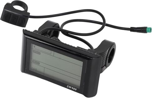Electric Bike Panel, Electric Bike SW900 Panel LCD Meter Waterproof 5 Pin for Electric Scooter Replacement Accessories in Kuwait
