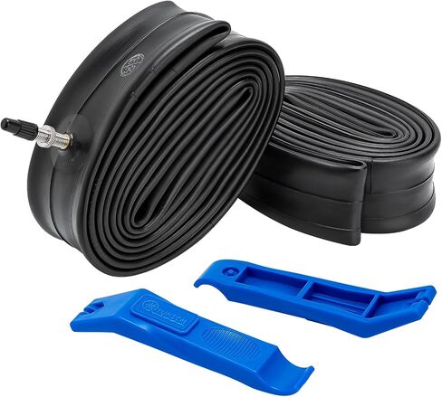 2-PCS 26'' Heavy Duty Bike Tubes 26x1.75 26x1.95 26x2.0 26x2.1 26x2.125 26x2.25 FV33mm Presta Valve Premium Butyl Rubber Inner Tubes 26'' Bicyle Tube Compatible with 26X1.75/2.25 Bike Tire Tubes in Saudi Arabia