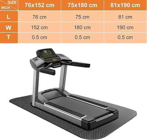 Exercise Equipment Mat,Bike Trainer Mat,Treadmill Mat Floor Protection,Exercise Bike Mat,Fitness Mat,Elliptical Mat,Rowing Machine mat,Recumbent Bikes,Jump Rope Mat in Saudi Arabia