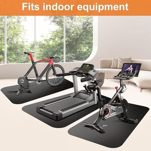 Exercise Equipment Mat,Bike Trainer Mat,Treadmill Mat Floor Protection,Exercise Bike Mat,Fitness Mat,Elliptical Mat,Rowing Machine mat,Recumbent Bikes,Jump Rope Mat in Saudi Arabia