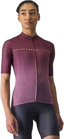 Castelli Salita Jersey - Women's, Deep Bordeaux/Deep Purple-Soft Orange, S in Saudi Arabia