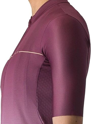 Castelli Salita Jersey - Women's, Deep Bordeaux/Deep Purple-Soft Orange, S in Saudi Arabia