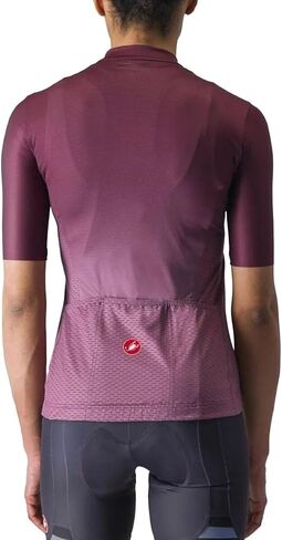 Castelli Salita Jersey - Women's, Deep Bordeaux/Deep Purple-Soft Orange, S in Saudi Arabia
