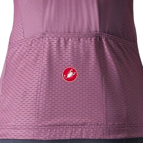 Castelli Salita Jersey - Women's, Deep Bordeaux/Deep Purple-Soft Orange, S in Saudi Arabia