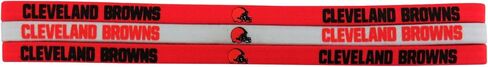 Littlearth unisex-adult NFL Cleveland Browns 2 Elastic Headband, Team Color, One Size in Saudi Arabia