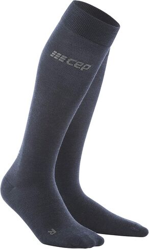 CEP Men's Long Compression Wool Socks - Allday Merino Athletic Long Socks in Kuwait