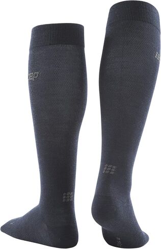 CEP Men's Long Compression Wool Socks - Allday Merino Athletic Long Socks in Kuwait