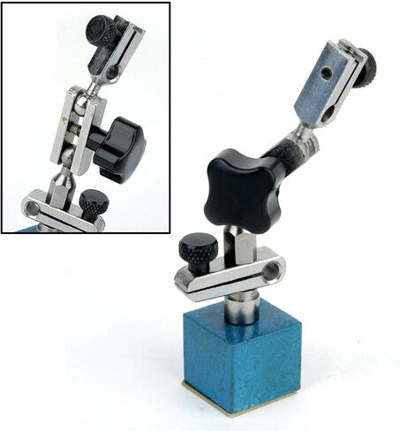 215mm Height Level Dial Test Gauge Indicator Rotary Magnetic Base Holder Tools in Saudi Arabia