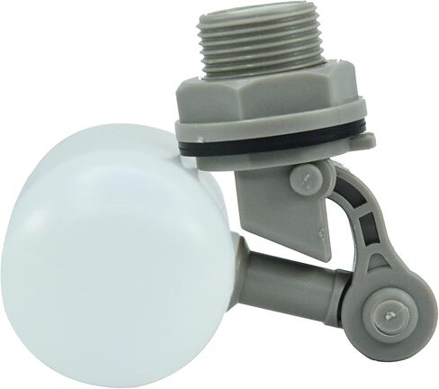 5 قطع 3/4 بوصة صمام تعويم المياه مع ذراع قابل للتعديل، فلتر مياه بلاستيكي صمام كروي عائم لخزان المياه وحمام السباحة وأحواض المياه وأحواض تربية الأحياء المائية وخزان المياه العائمة in Kuwait