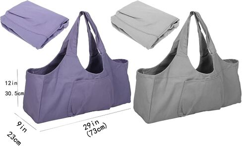 Yoga Mat Bag Large Capacity Oversized Gym Bag Lightweight Multi-functional Storage Bag Luggage For Yoga Bolster in Saudi Arabia