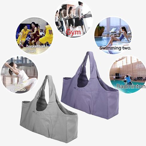 Yoga Mat Bag Large Capacity Oversized Gym Bag Lightweight Multi-functional Storage Bag Luggage For Yoga Bolster in Saudi Arabia