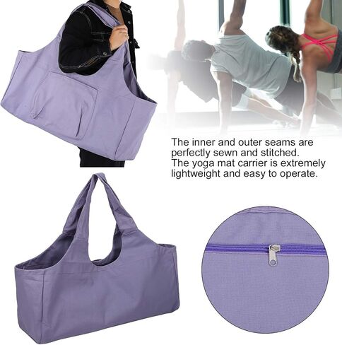 Yoga Mat Bag Large Capacity Oversized Gym Bag Lightweight Multi-functional Storage Bag Luggage For Yoga Bolster in Saudi Arabia