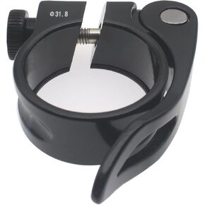 1pcs Bike Seat Post Clamp Aluminium Alloy Bicycle Seat Clamp Quick Release Seatpost Collar (31.8mm)