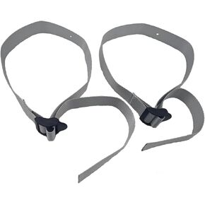 ملحقات آلة التجديف تناسب أحزمة القدم البديلة المتوافقة مع موديلات D & E Rowers، حزام ثابت لممارسة الدراجة، متعدد الوظائف، أشرطة نايلون قابلة للتعديل، أقدام اللياقة البدنية، الصحة (قطعتان رمادية) in Kuwait