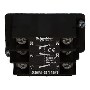 XEN-G1191 | XENG1191 | SCHNEIDER Spring Return Contact Block 1NC 2NO Front MOUNTING