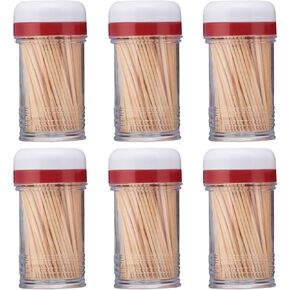 Good Cook Touch Shake-A-Pick Toothpick Dispenser (6-Pack)