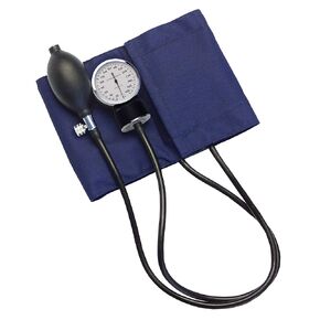 Labtron Superior Sphygmomanometer - Manual Blood Pressure Monitor with Adult Cuff - Blue, 175