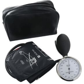 Manual Blood Pressure Cuff, Single Tube Cuff with Pressure Gauge and Inflation Bulb (Pediatric)