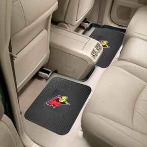 FANMATS NCAA Unisex-Adult Back Seat Car Utility Mats - 2 Piece Set