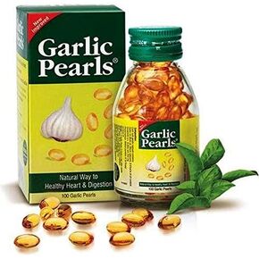 Sun Pharma Garlic Pearls - Natural Way to Healthy Heart & Digestion - 100 Pearls (Pack of 2) in Saudi Arabia