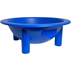 Kavafied Tanoa - Traditional Kava Bowl, 1.5 Gallons, Food Safe PP, 15"x15"x5.5" (Tu'i Tonga Red)