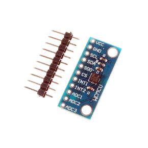 NOYITO LIS3DSH 3-axis Accelerometer Module High-resolution 1.71V to 3.6V ±2g ±4g ±6g ±8g ±16g Dynamically Selectable Full Scale 3.125 Hz to 1.6 kHz 16-bit Data Output I2C SPI Output Interface