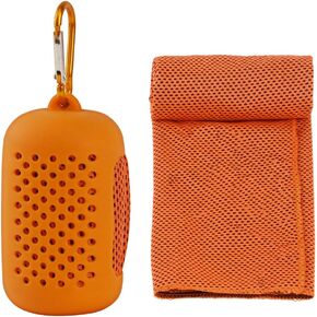 JBM Cooling Towel 40" X 12" Ice Towel Quick Dry Breathable Towel Soft Microfiber Towel for Sports, Camping, Beach, and Outdoor Activities (Pink)