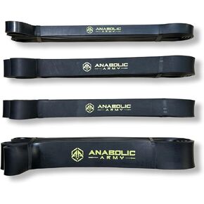 Resistance Band Set | Pre Workout Energy Powder Drink Mix, Sports Nutrition | Strength Training, Muscle Building, Home Gym Equipment, Fitness Accessories, Exercise Bands, Muscle Recovery