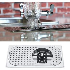 Cup Washer, Rustproof G1/2in Glass Rinser Electroplate for Kitchen for Hotel for Coffee Shop