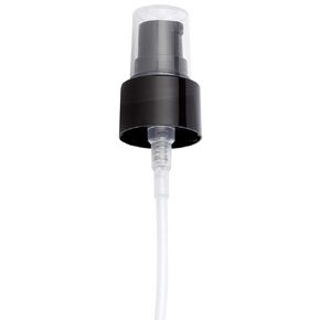 24-410 Black Treatment Pump Top Closure, 7.00 inch dip tube length (12 PACK)