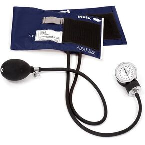 Prestige Aneroid Sphygmomanometer with Navy Cuff