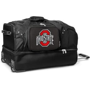 NCAA Ohio State Buckeyes Rolling Drop-Bottom Duffel Bag