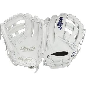 Rawlings | LIBERTY ADVANCED Fastpitch Softball Glove | 13.25" | Pro H Web | Left Hand Throw