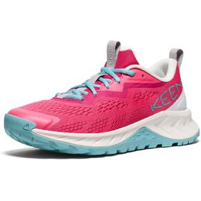 KEEN Women's Versacore Speed Breathable Vented Comfortable Hiking Shoes, Rouge Red/Star White, 7.5