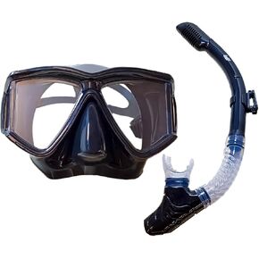 Pano 3 Window Anti-Fog Dive Mask for Adult- Perfect View Scuba Mask, Snorkel Mask, Diving Mask - Ideal for Scuba Diving, Snorkeling, Freediving, Swimming