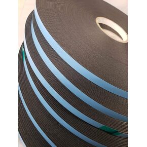 Double Coated Window Glazing Tape, DC-PEF06P, Width 1/16" x Thick 1/2" x 150’ Black